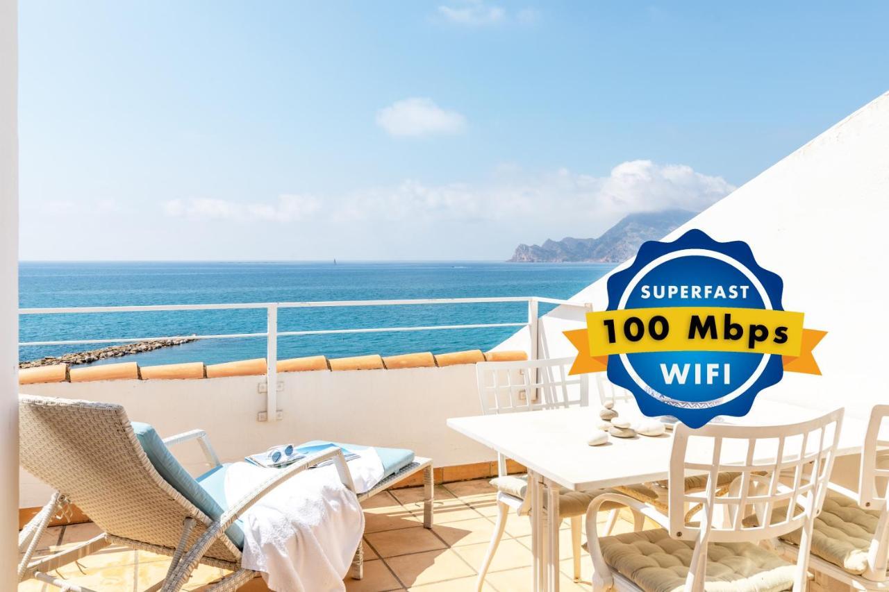Atico-Loft Frente Al Mar Con Piscina Y Parking Apartment Алтеа Екстериор снимка