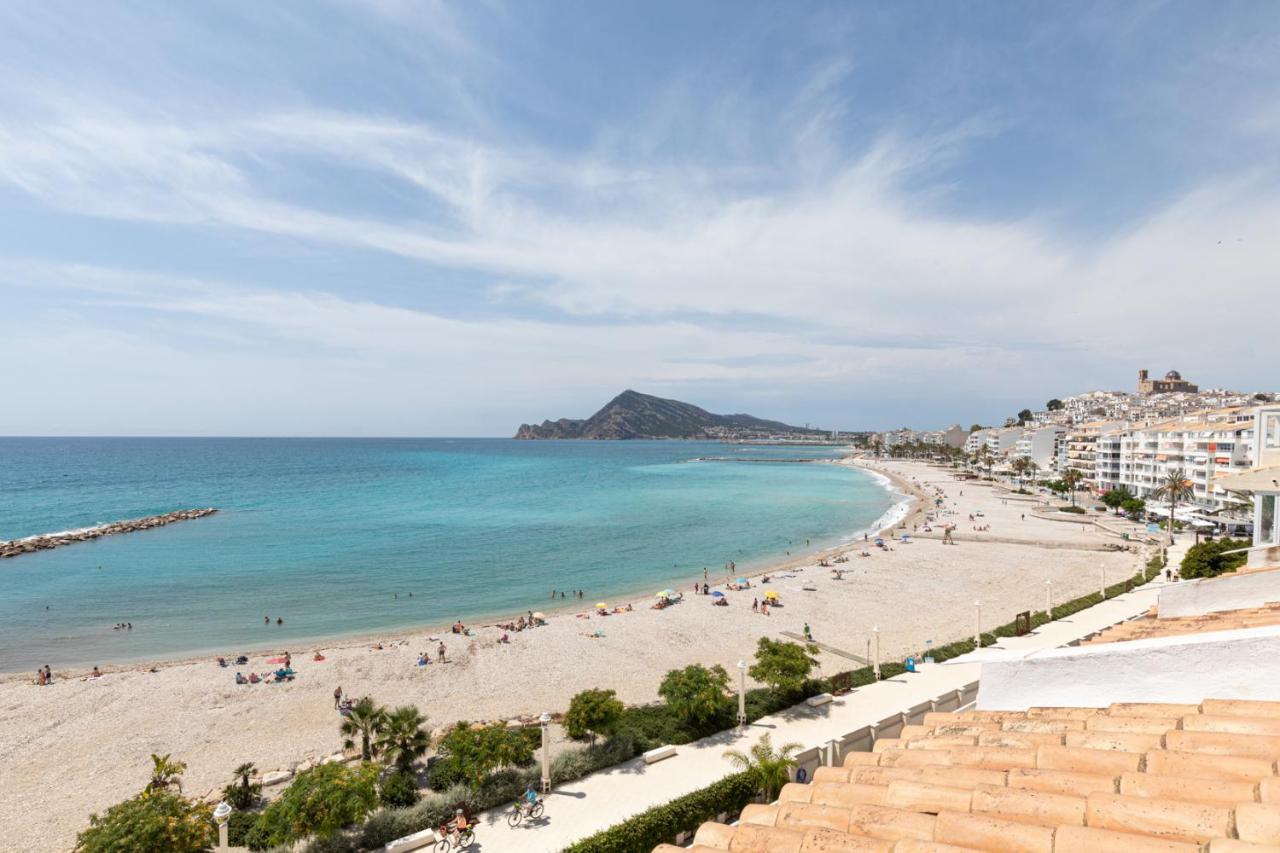 Atico-Loft Frente Al Mar Con Piscina Y Parking Apartment Алтеа Екстериор снимка